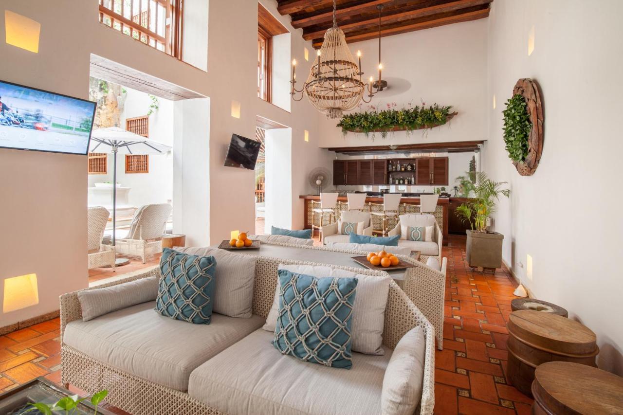 Hotel Casa San Agustin Картахена Экстерьер фото